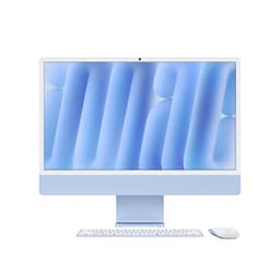 24-inch iMac with Retina 4.5K display: Apple M4 chip with 8‑core CPU and 8‑core GPU, 16GB, 256GB SSD - Blue