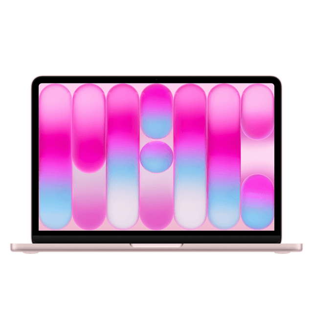 13-inch MacBook Neo: Apple A18 Pro chip with 6‑core CPU and 5‑core GPU, 8GB, 256GB SSD - Blush