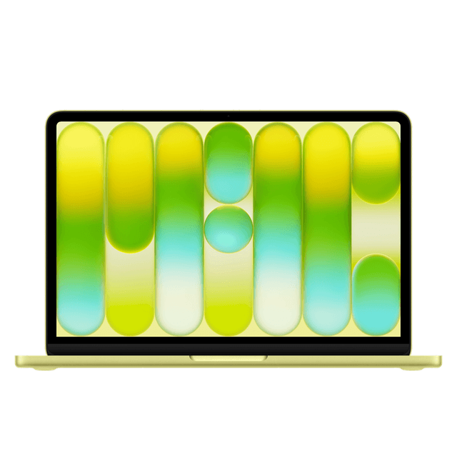 13-inch MacBook Neo: Apple A18 Pro chip with 6‑core CPU and 5‑core GPU, 8GB, 256GB SSD - Citrus
