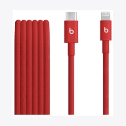 Beats USB-C to Lightning Woven Cable (1.5 m) - Rapid Red
