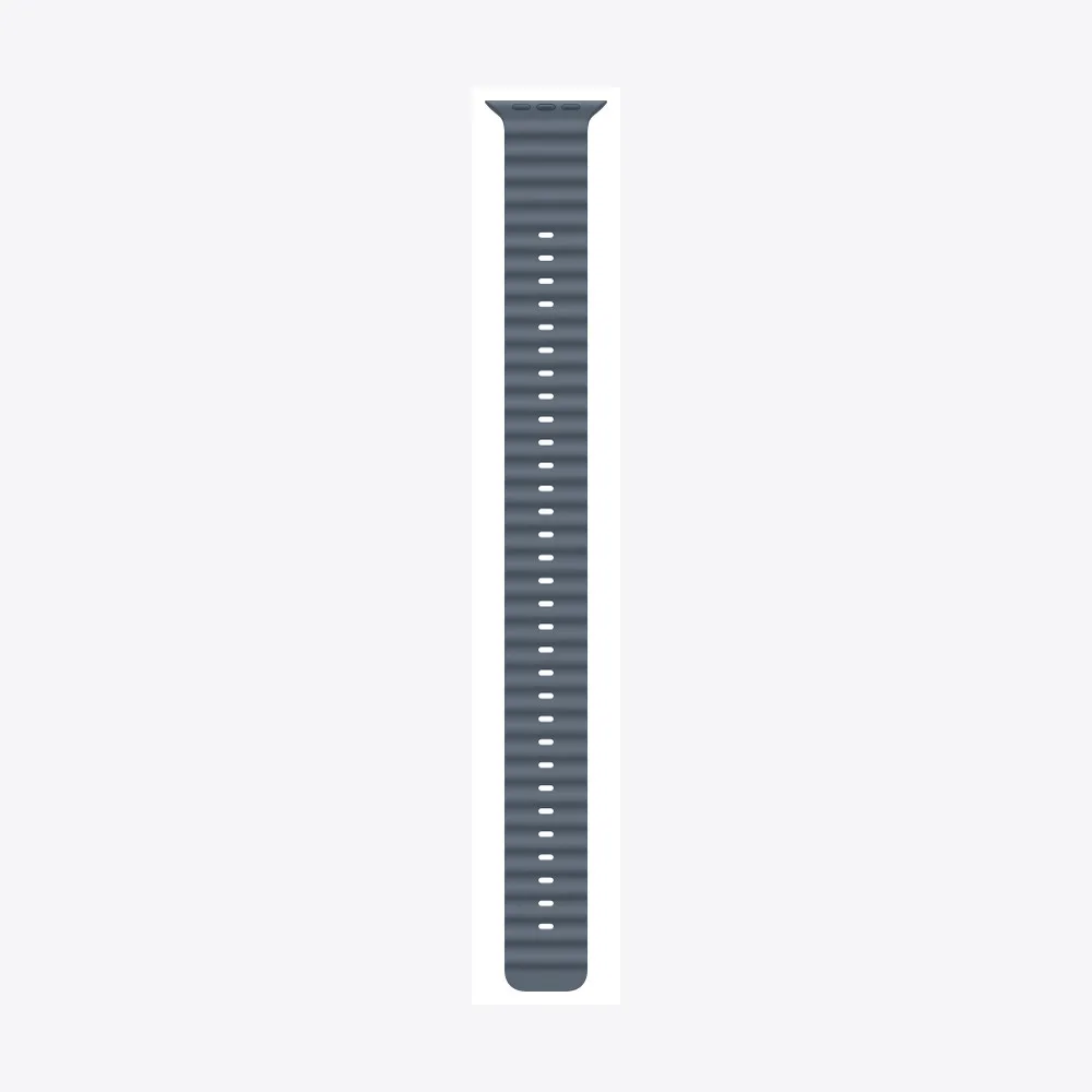 49mm Anchor Blue Ocean Band Extension - Black Titanium Finish