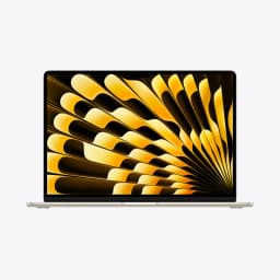 15-inch MacBook Air: Apple M5 chip with 10‑core CPU and 10‑core GPU, 16GB, 512GB SSD - Starlight