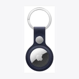 AirTag FineWoven Key Ring - Navy