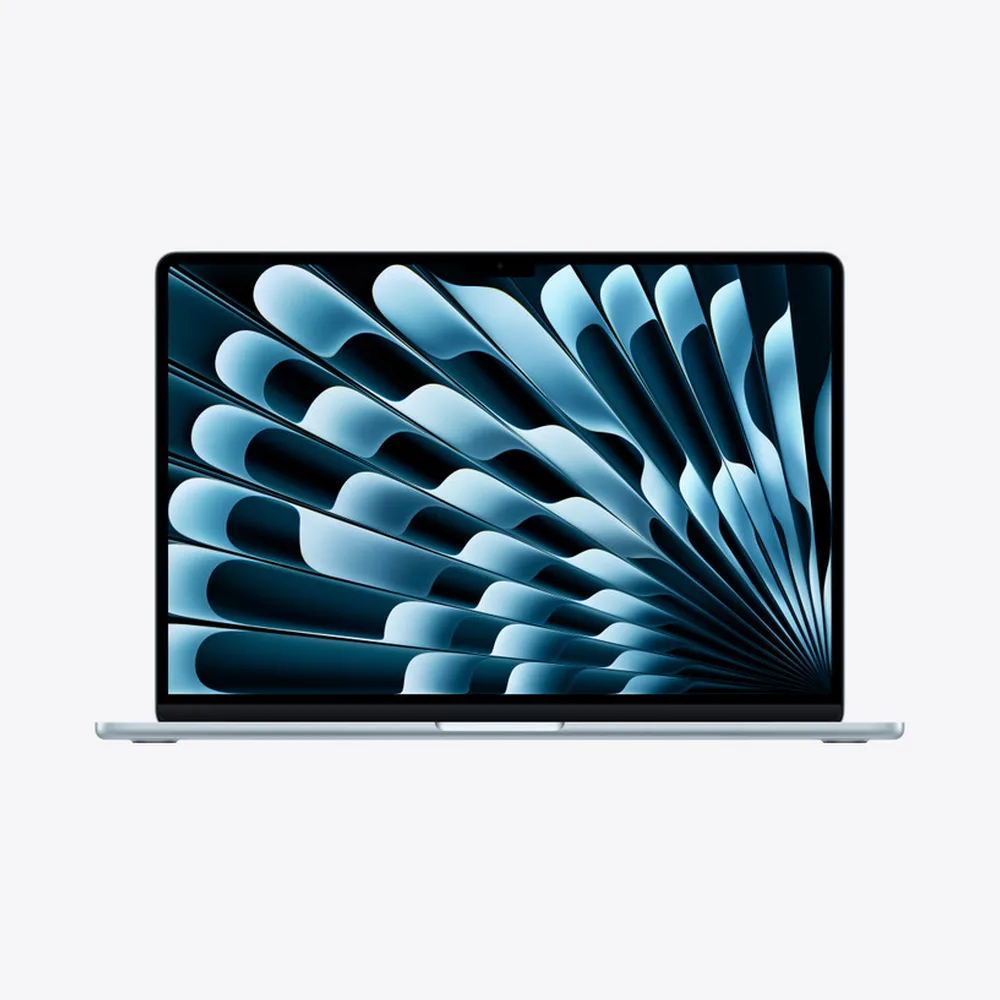 15-inch MacBook Air: Apple M5 chip with 10‑core CPU and 10‑core GPU, 16GB, 512GB SSD - Sky Blue