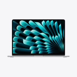 15-inch MacBook Air: Apple M5 chip with 10‑core CPU and 10‑core GPU, 16GB, 512GB SSD - Silver