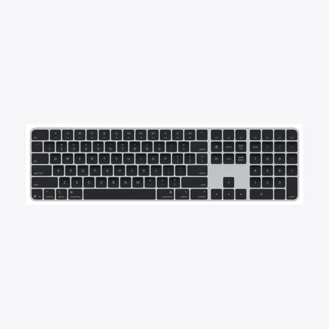 Magic Keyboard with Touch ID and Numeric Keypad for Mac models with Apple silicon - US English - Black Keys