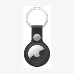 AirTag FineWoven Key Ring - Black