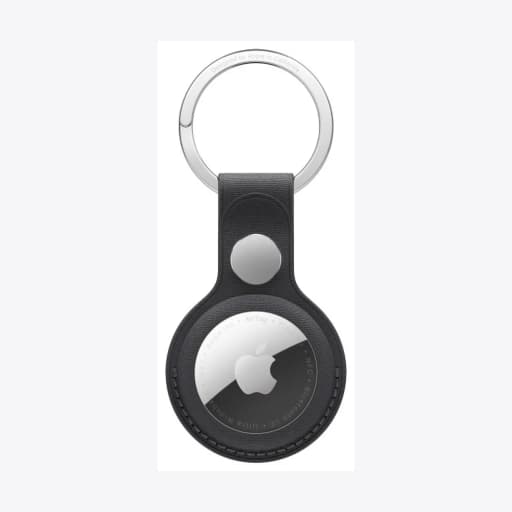 AirTag FineWoven Key Ring - Black