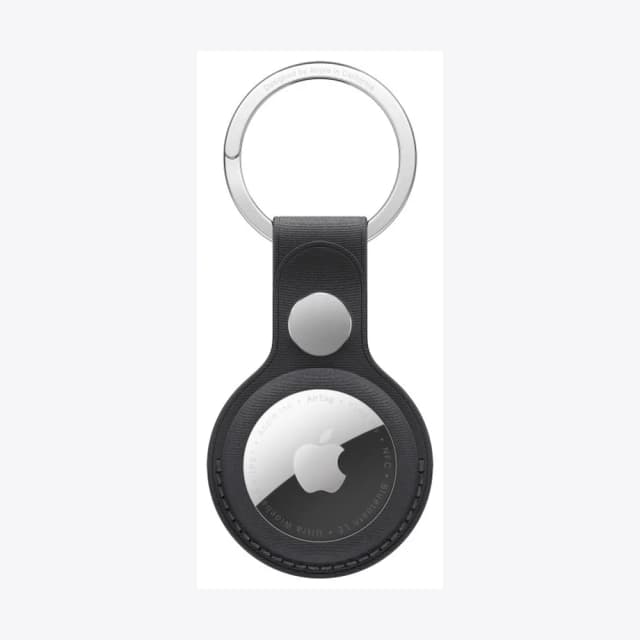 AirTag FineWoven Key Ring - Black