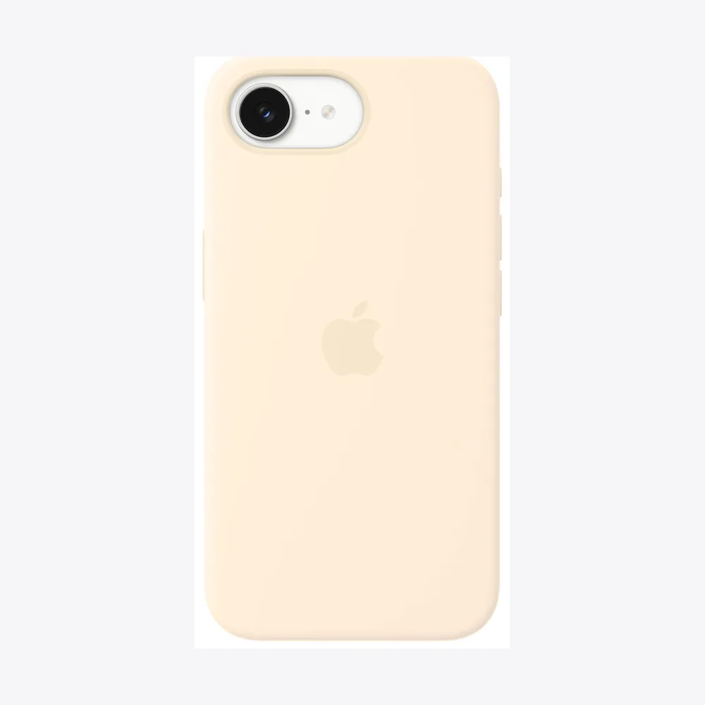 iPhone 17e Silicone Case with MagSafe – Vanilla