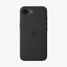 iPhone 16e Silicone Case – Black