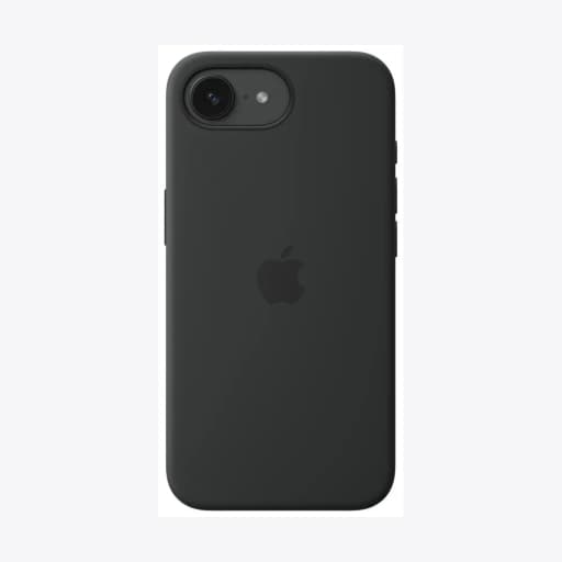 iPhone 16e Silicone Case – Black