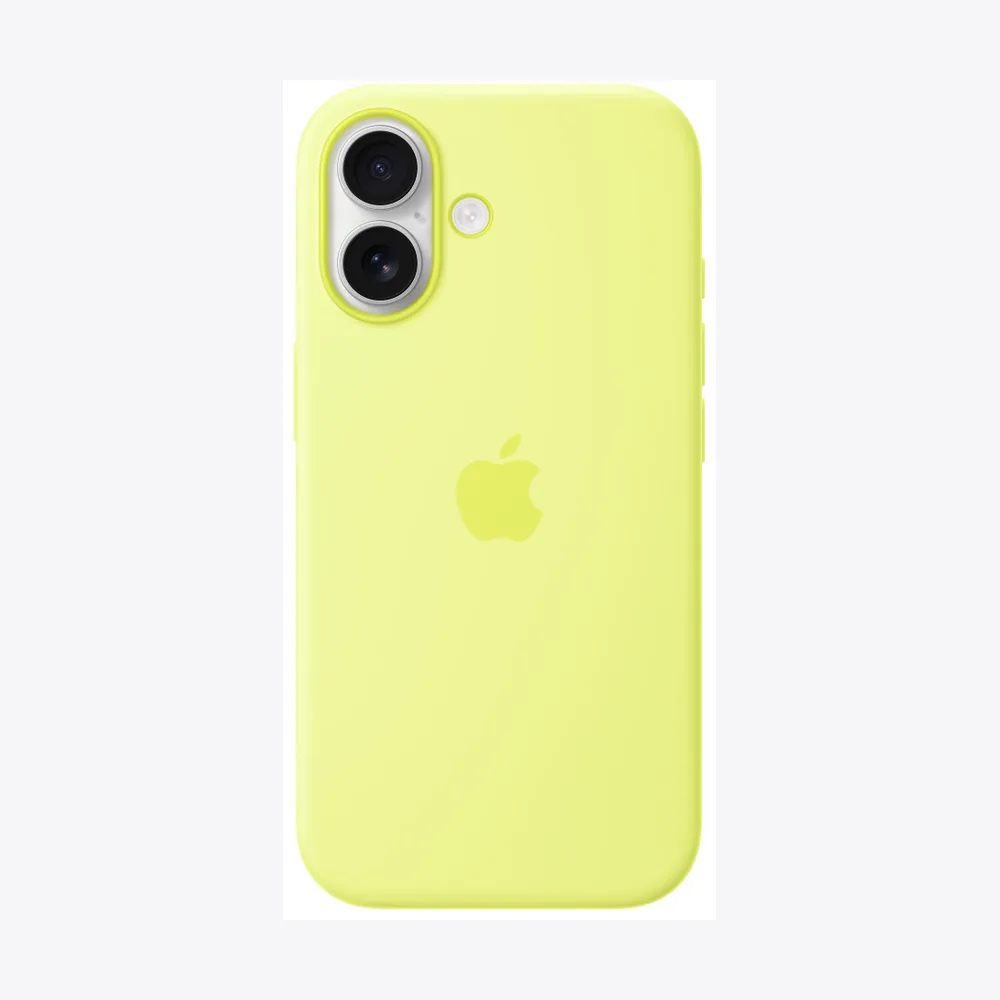 iPhone 17 Silicone Case with MagSafe - Neon Yellow