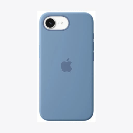 iPhone 16e Silicone Case – Winter Blue