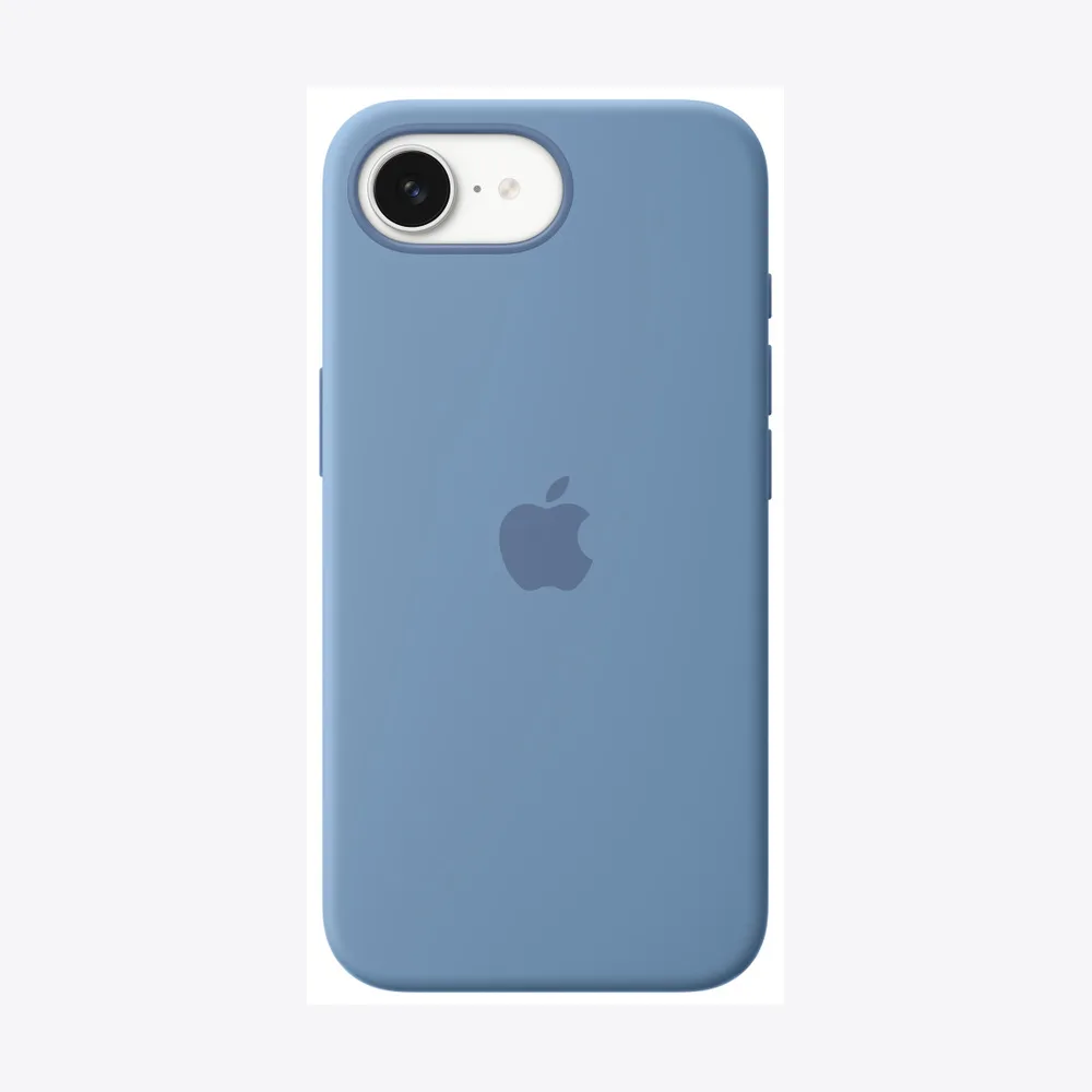 iPhone 16e Silicone Case – Winter Blue