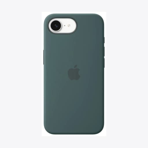 iPhone 16e Silicone Case – Lake Green