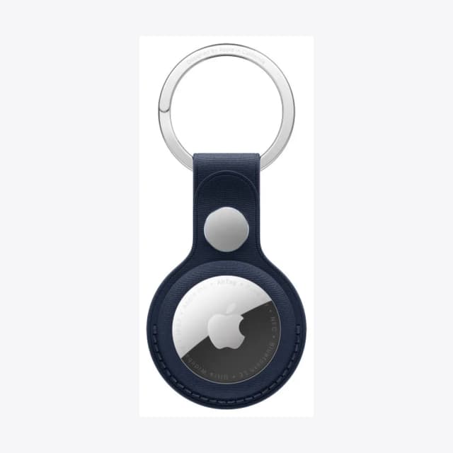 AirTag FineWoven Key Ring - Deep Blue