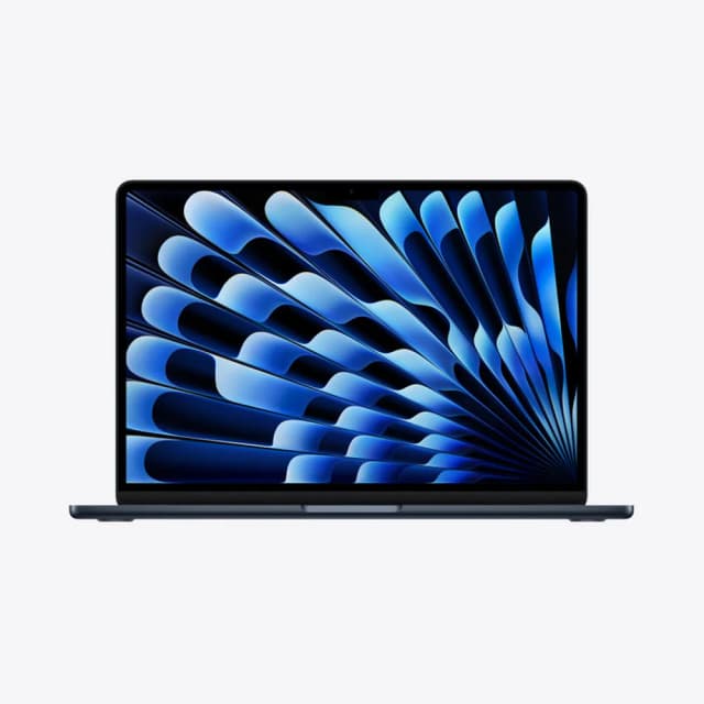 13-inch MacBook Air: Apple M5 chip with 10‑core CPU and 8‑core GPU, 16GB, 512GB SSD - Midnight
