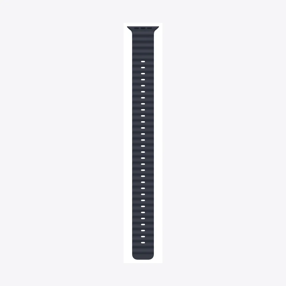 49mm Navy Ocean Band Extension - Black Titanium Finish